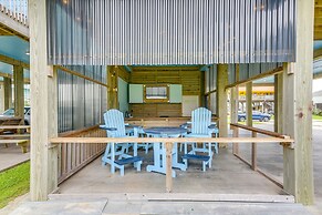 Modern Crystal Beach Escape - 225 Feet to Shore!