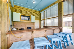 Modern Crystal Beach Escape - 225 Feet to Shore!