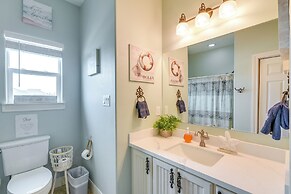 Modern Crystal Beach Escape - 225 Feet to Shore!