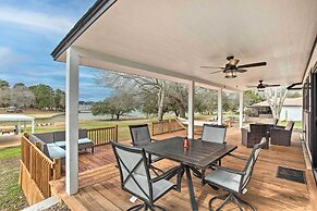 Spacious Lakefront Home w/ Fire Pit & Fun Barn!