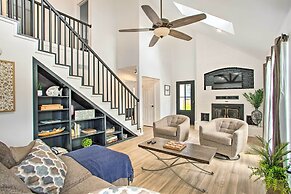 Spacious Lakefront Home w/ Fire Pit & Fun Barn!