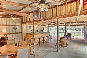 Spacious Lakefront Home w/ Fire Pit & Fun Barn!