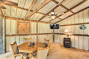 Spacious Lakefront Home w/ Fire Pit & Fun Barn!
