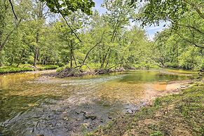 Riverfront Lake Lure Lodge w/ Deck on 13 Acres