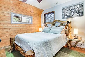 Riverfront Lake Lure Lodge w/ Deck on 13 Acres