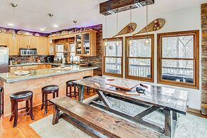 Riverfront Lake Lure Lodge w/ Deck on 13 Acres