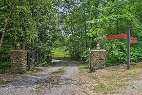 Riverfront Lake Lure Lodge w/ Deck on 13 Acres