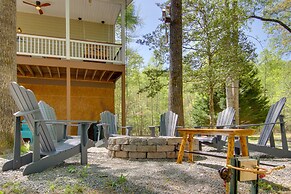 Riverfront Lake Lure Lodge w/ Deck on 13 Acres