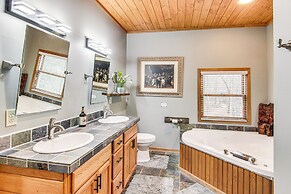 Riverfront Lake Lure Lodge w/ Deck on 13 Acres