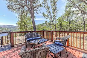 Charming Ruidoso House w/ Deck & Mountain Views!