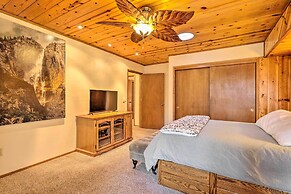 Deck w/ Forest Views: Quiet Twain Harte Cabin!