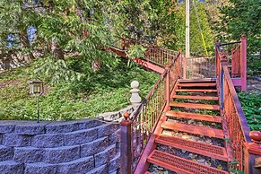 Deck w/ Forest Views: Quiet Twain Harte Cabin!