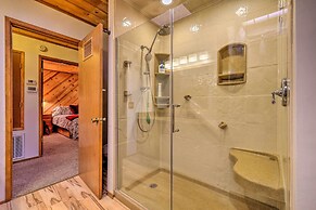 Deck w/ Forest Views: Quiet Twain Harte Cabin!