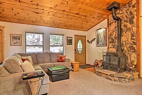 Deck w/ Forest Views: Quiet Twain Harte Cabin!