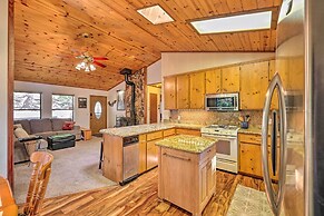 Deck w/ Forest Views: Quiet Twain Harte Cabin!