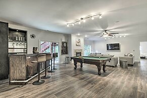Rustic Pinehurst House w/ Fire Pit & Game Room