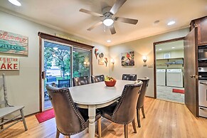 Charming Lakefront Home w/ Grill & Fire Pit!