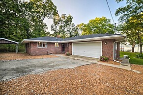 Charming Lakefront Home w/ Grill & Fire Pit!