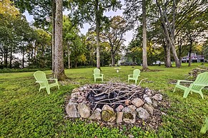 Charming Lakefront Home w/ Grill & Fire Pit!
