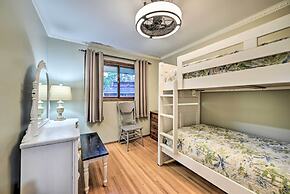 Charming Lakefront Home w/ Grill & Fire Pit!