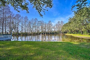 Idyllic Houma Vacation Rental on Shared Pond!