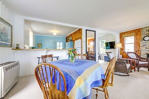Lakefront Cottage w/ Covered Porch & Dock!