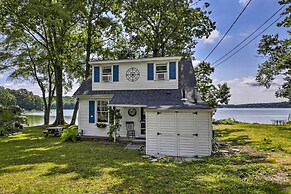 Lakefront Cottage w/ Covered Porch & Dock!