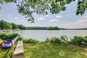 Lakefront Cottage w/ Covered Porch & Dock!