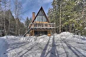 Cozy A-frame Cabin w/ Pool Table: 8 Mi to Mt Snow!
