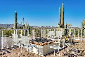 Classy Tucson Escape w/ Fire Pit on 5 Acres!