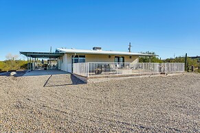 Classy Tucson Escape w/ Fire Pit on 5 Acres!