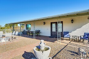 Classy Tucson Escape w/ Fire Pit on 5 Acres!