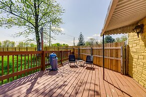 Pet-friendly Ohio Escape w/ Deck & Community Dock!