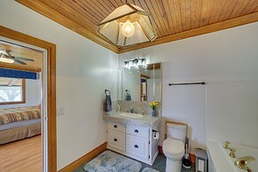 Lakefront Eufaula Escape w/ Dock + Private Beach!