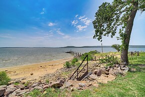 Lakefront Eufaula Escape w/ Dock + Private Beach!