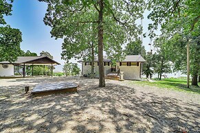 Lakefront Eufaula Escape w/ Dock + Private Beach!