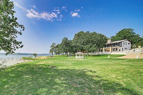Lakefront Eufaula Escape w/ Dock + Private Beach!