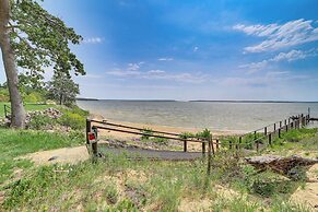 Lakefront Eufaula Escape w/ Dock + Private Beach!