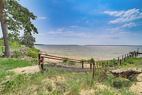 Lakefront Eufaula Escape w/ Dock + Private Beach!