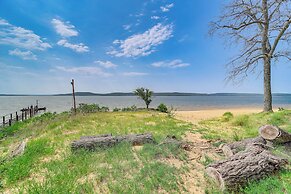 Lakefront Eufaula Escape w/ Dock + Private Beach!