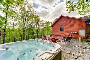 Bryson City Vacation Rental - Hot Tub & Lake Views