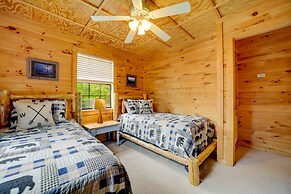 Bryson City Vacation Rental - Hot Tub & Lake Views