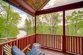 Bryson City Vacation Rental - Hot Tub & Lake Views