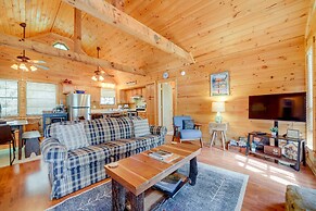 Bryson City Vacation Rental - Hot Tub & Lake Views