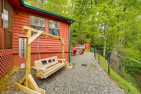 Bryson City Vacation Rental - Hot Tub & Lake Views