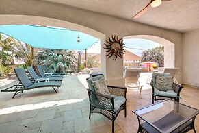 Pool, Patio & Grill: Desert Hot Springs Retreat!