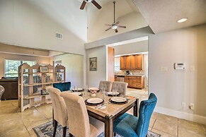 Spacious Seabrook Home w/ Patio: 1 Mi to Beach!