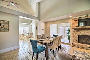 Spacious Seabrook Home w/ Patio: 1 Mi to Beach!