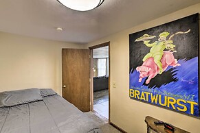 Downtown Sheboygan Apartment w/ Private Deck!