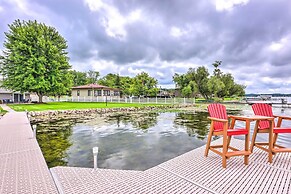 Cascade Lakefront Home: Boat Dock, Fire Pit!